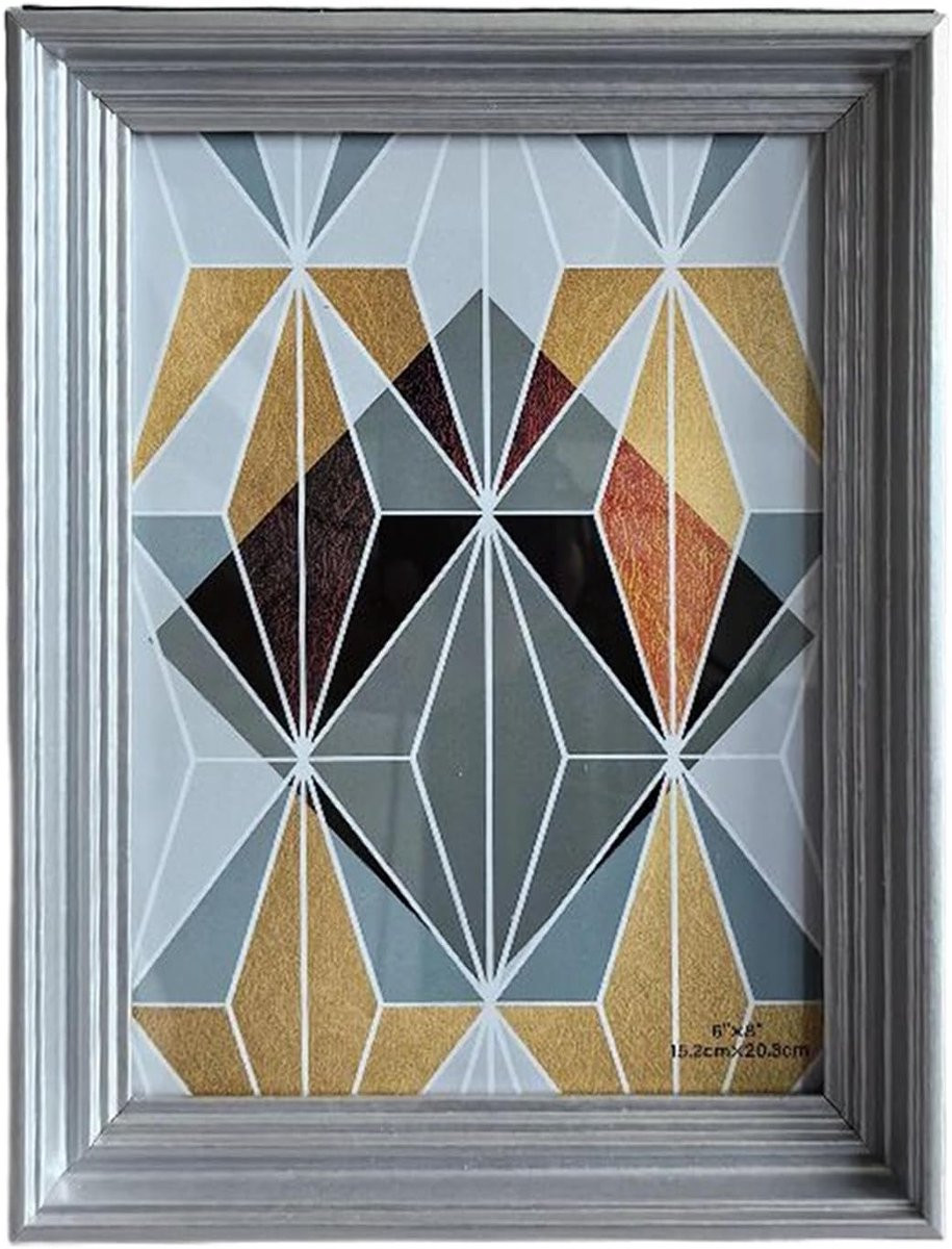 Zilveren Fotolijst Kluis voor Discrete Opslag van Waardevolle Spullen - 20 x 15 cm