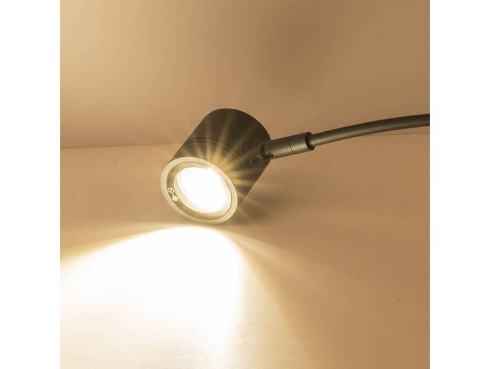 Heitronic Außenwandleuchte Borneo, schwarz, Aluminium, Modern