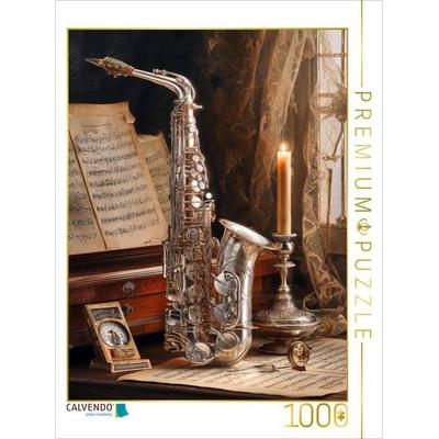 CALVENDO Puzzle Winter zwingt die Tasten in eisige Stille | 1000 Teile Lege-Größe 64x48cm Foto-Puzzle für glückliche Stunden, Sonstige von , Calvendo