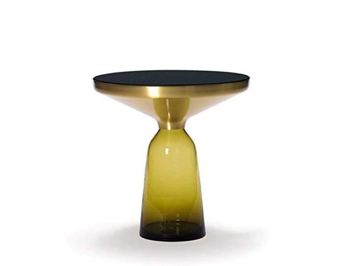 CZAOERXB Nordische Persönlichkeit Vintage Beistelltisch, Kreativität Modern Sofatisch Schlafzimmer Nachttisch Kreativität Couchtisch Telefontisch Lagerregal-gelb 50x53cm kleines Geschenk