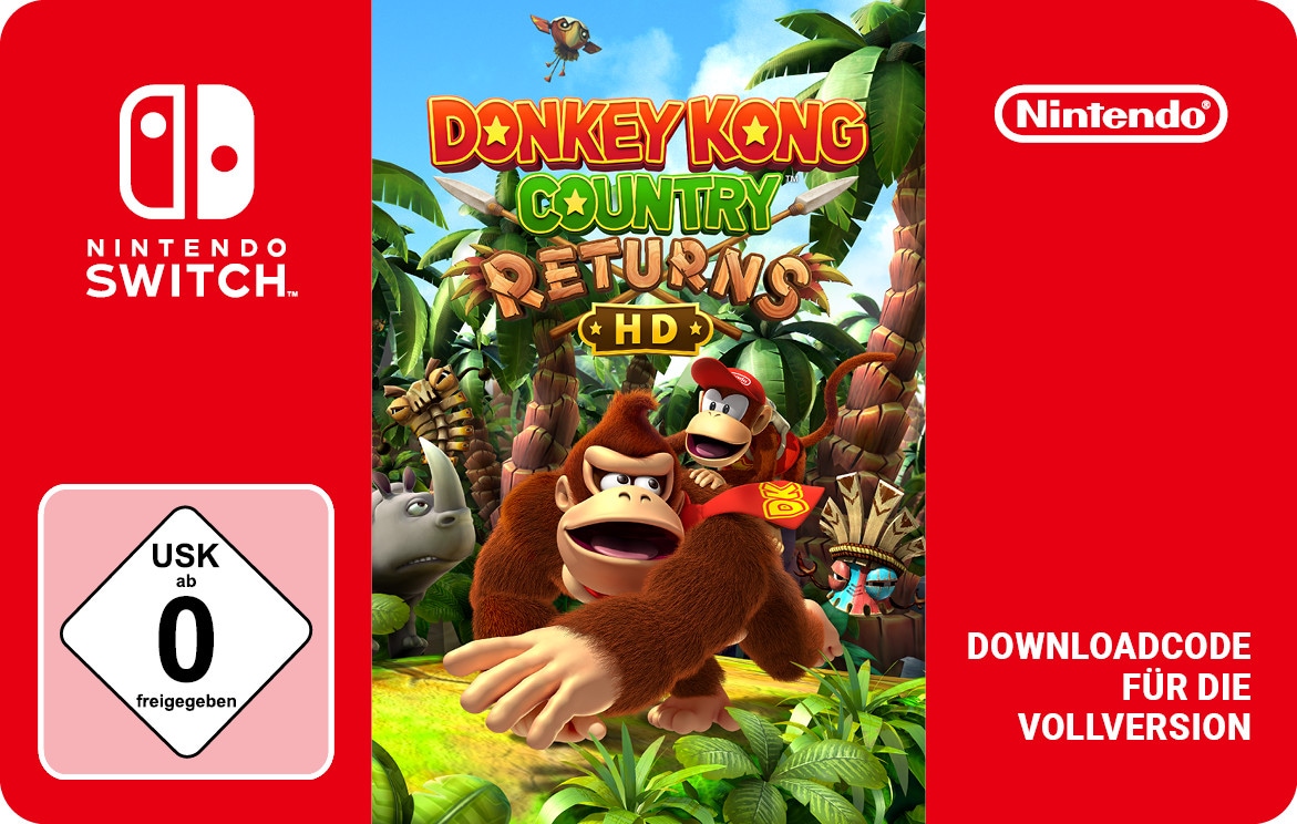 Donkey Kong Country Returns HD - Digitaler Code