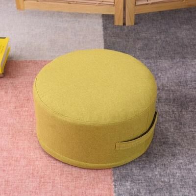Inspire Essentials Round Floor Cushion Thick Tatami Seat Cushion Washable Floor Pillow 5