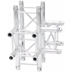 Alutruss QUADLOCK 6082T-42 4-Wege-T-Stück, Montage Lichttechnik