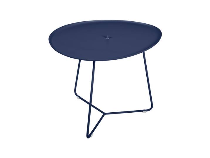 Niederer Tisch, Aluminium, Abnehmbare Platte, 44,5×43,5 cm, Klassisch-Modern, Fermob COCOTTE