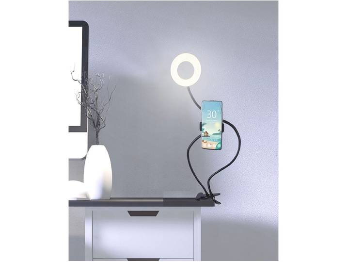 Bürolampe SELFIE 65cm 3W schwarz