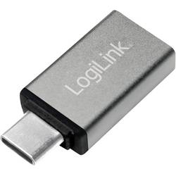 LogiLink USB 3.2 Gen 1 (USB 3.0) Adapter [1x USB-C® Stecker - 1x USB 3.2 Gen 1 Buchse A (USB 3.0)] AU0042 0 mm mit USB