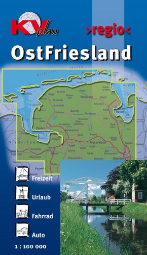 OstFriesland 1 : 100 000: Incl. 60 Freizeittipps mit Infohotline, 16 Citykarten 1 : 25.000. 22 Radrouten und allen 7 ostfriesischen Inseln - Preis vom 14.10.2026 23:07:16 h