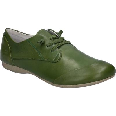 Schnürschuh JOSEF SEIBEL "Fiona 01, india", Damen, Gr. 39, grün (india), Obermaterial: 100% Rindsleder Leather cow., Schuhe Schnürschuh
