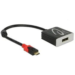 DeLOCK 63312 USB-Grafikadapter 4096 x 2160 Pixel Schwarz