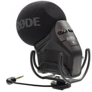RODE Mikrofon Stereo VideoMic Pro Rycote, schwarz, XY-Stereomikrofon, Nierencharakteristik