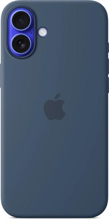 iPhone 16 Plus Silikon Case mit MagSafe - Denim