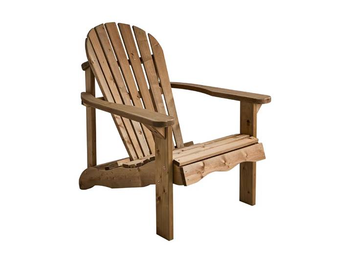 Brafab Chaise longue Skule Pin à l’huile