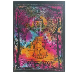 Cotton Wall Art - Peaceful Buddha