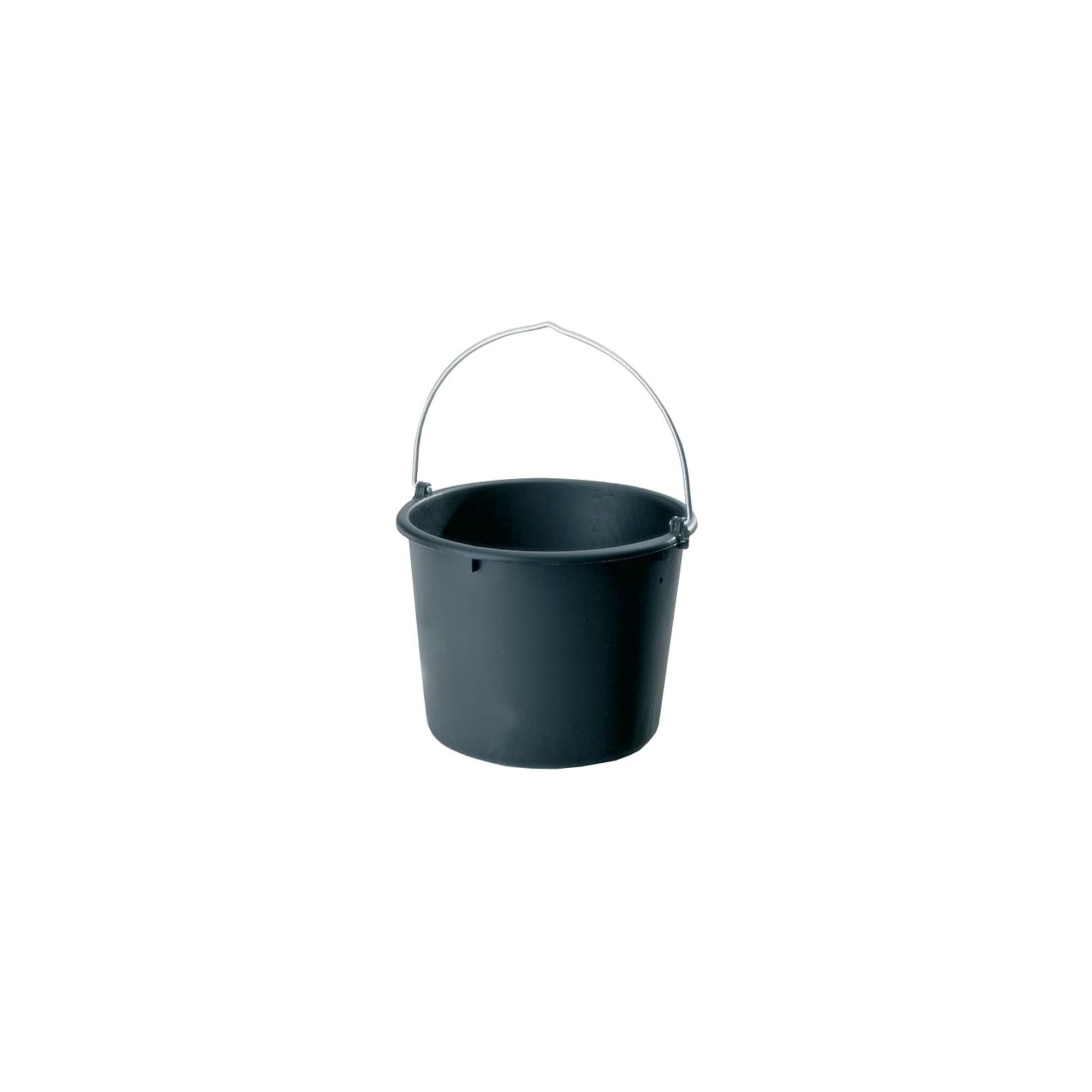 Baueimer Polyethylen- Regeneratg. schwarz 10 l ; JOPA (1101099)