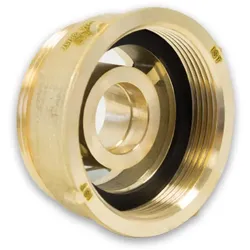 Messing Verlängerung für Unterputz Wasserzähler Koax, verschiedene Längen (Ausführung: Baulänge 40mm [2''])