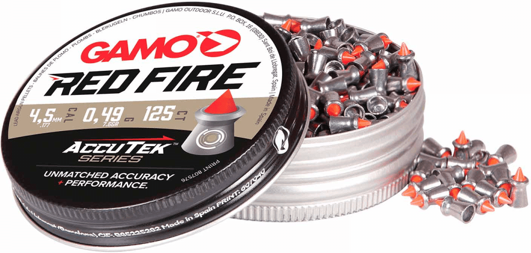 Gamo Red Fire AccuTek 4,5mm 0,49g 125st