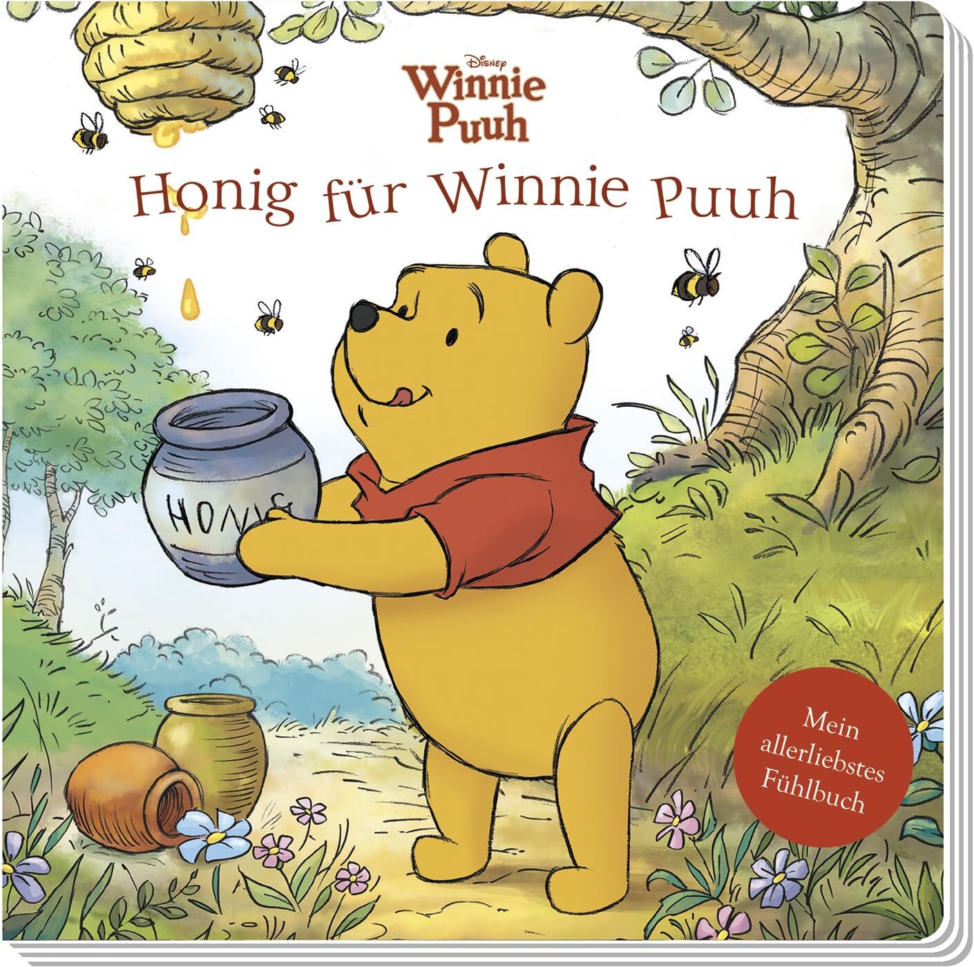 Miller, Sara F. - Disney Winnie Puuh: Honig für Winnie Puuh - Mein allerliebstes Fühlbuch: Pappbilderbuch mit Fühlelementen - Preis vom 10.10.2026 11:48:34 h