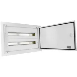 Verteilerkasten IP54 DARP-48 2x24 Unterputz Alutür Unterverteiler Sicherungskasten E-P 9.224