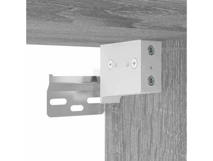 Design Buffet/Placard de cuisine Gris - Buffet haut - Sonoma gris 69 5x34x180cm Bois d'ingénierie 53.65 Kg 8133825