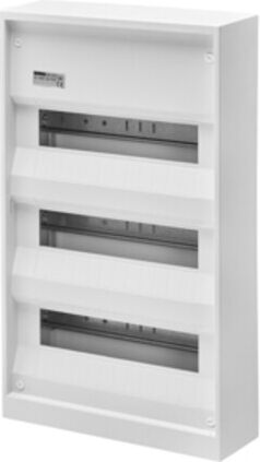 Gewiss Boîtier de distribution en saillie GW43023S 3 rangées sans porte (GW43023S)