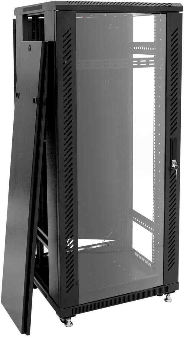 Roadinger Ssc-20 Stahlschrank Mit Glastür 20he