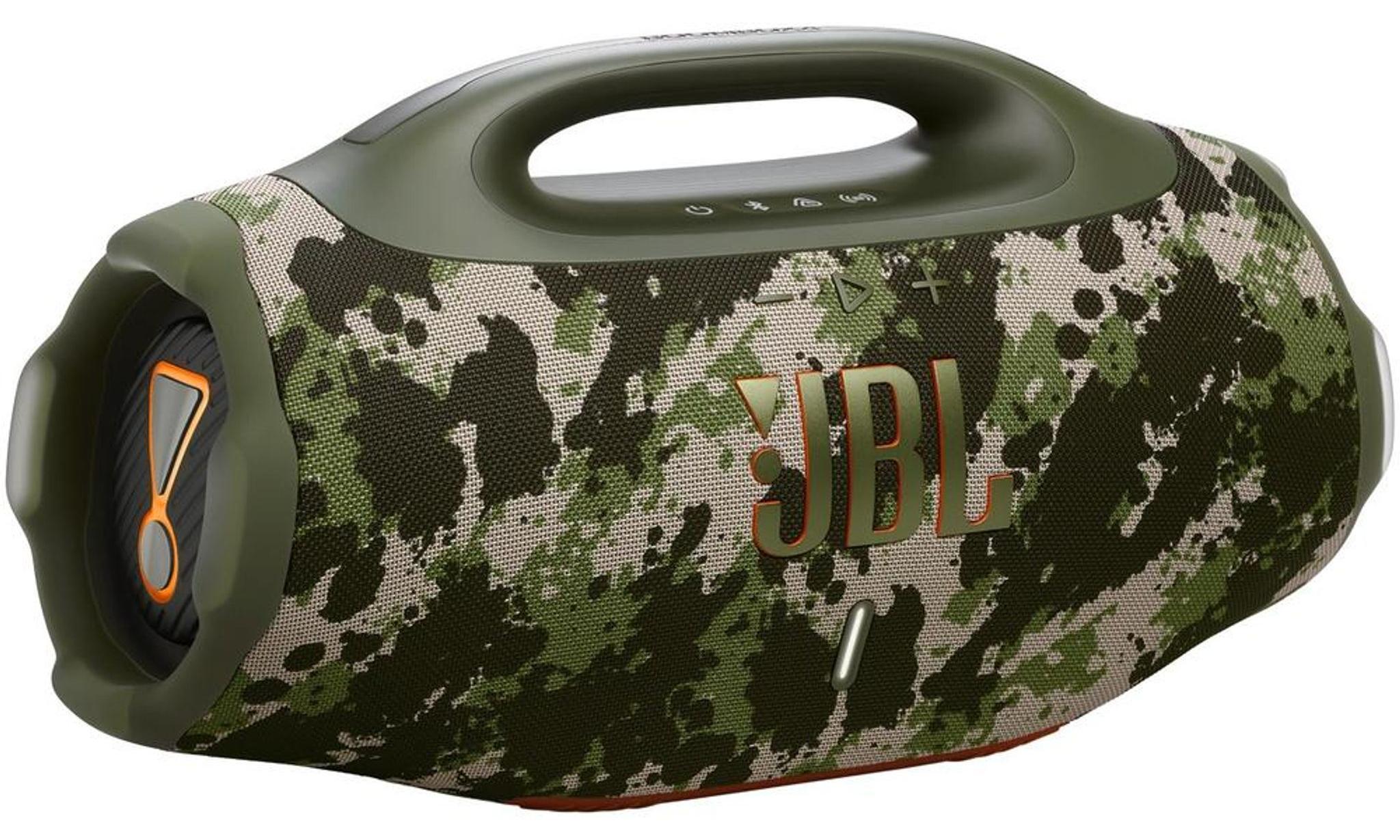 Tragbarer Bluetooth-Lautsprecher JBL Boombox 4, 210 W, IP68, 34 Std., Camouflage