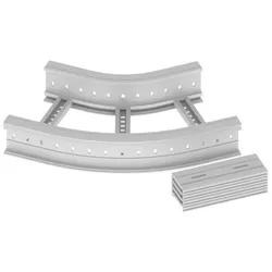 Unex Flachbogen 45 Grad 67436-04