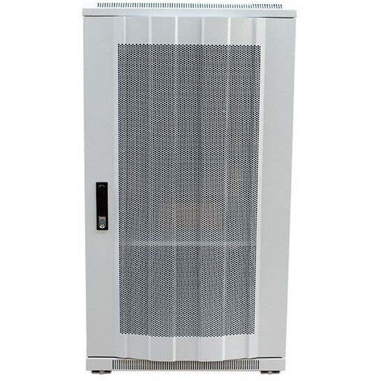 ALLNET 113998, Freistehendes Gestell, 22U, 500 kg, Sperrschloss, Grau