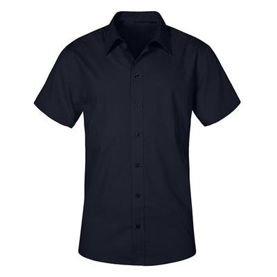 Men´s Poplin Shirt Short Sleeve | Promodoro Fashion GmbH | Navy | L