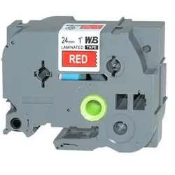 Alternativ-P-Touch für Brother TZE455 weiß Rot