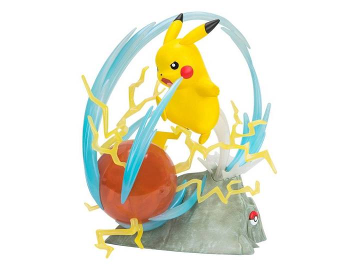 Jazwares Actionfigur 25. Jubiläum Light FX Deluxe Figur - Pikachu (33cm)