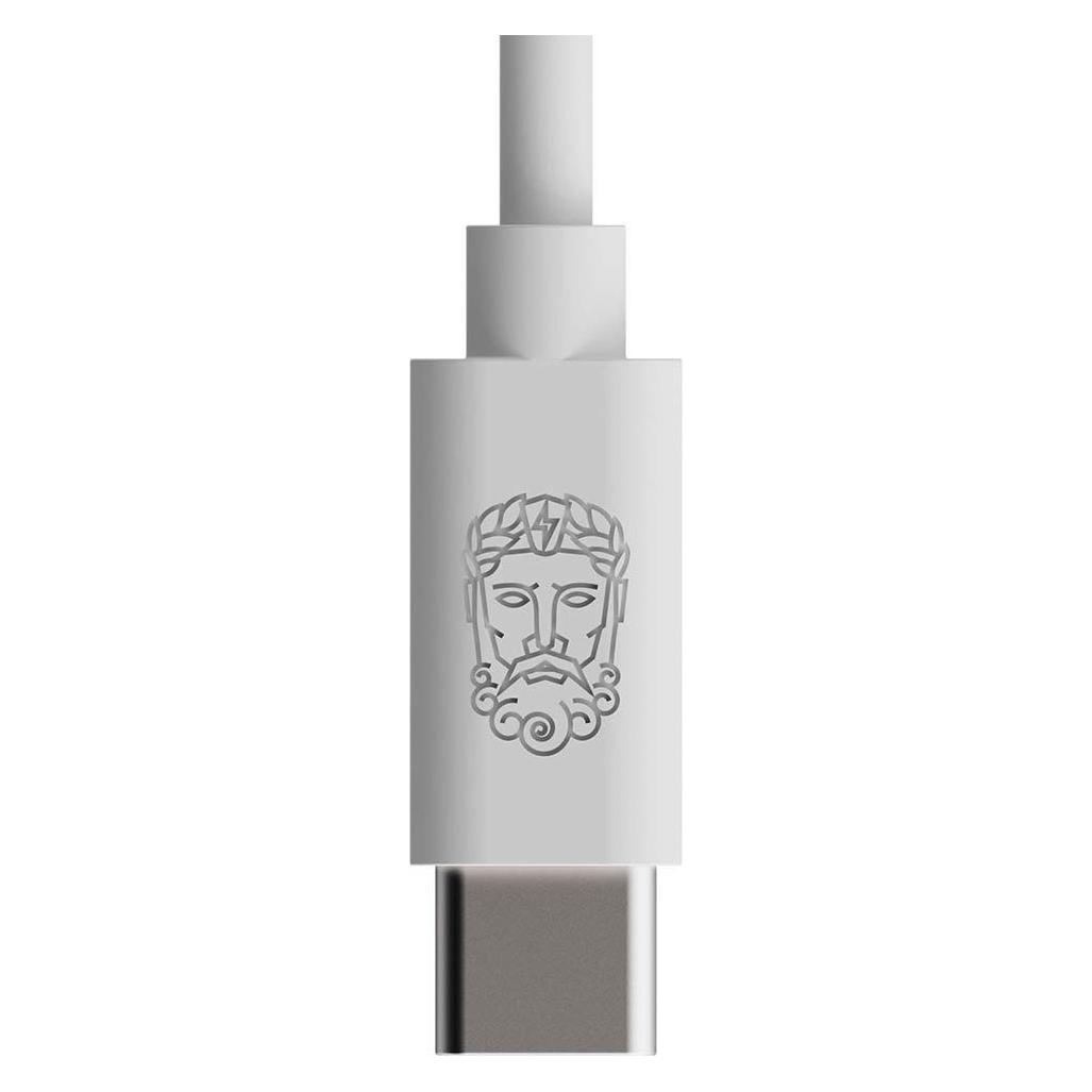 Amewi UPSTRM CIRKULR 100W USB-C to USB-C cable, White (2.5m) (2.50 m, 100 W) (CC250-100W)
