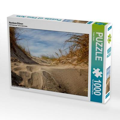 CALVENDO Puzzle Nordsee-Dünen | 1000 Teile Lege-Größe 64x48cm Foto-Puzzle für glückliche Stunden