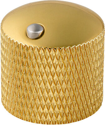 Warwick Single Shaft Dome Knob G CI Gold