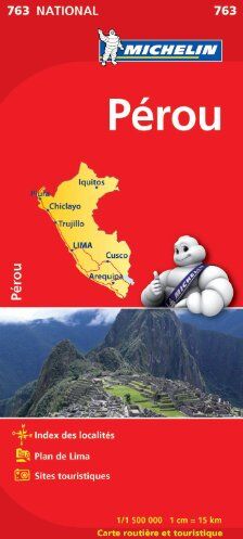 Collectif Michelin - Carte Pérou Michelin - Preis vom 11.10.2026 03:10:56 h