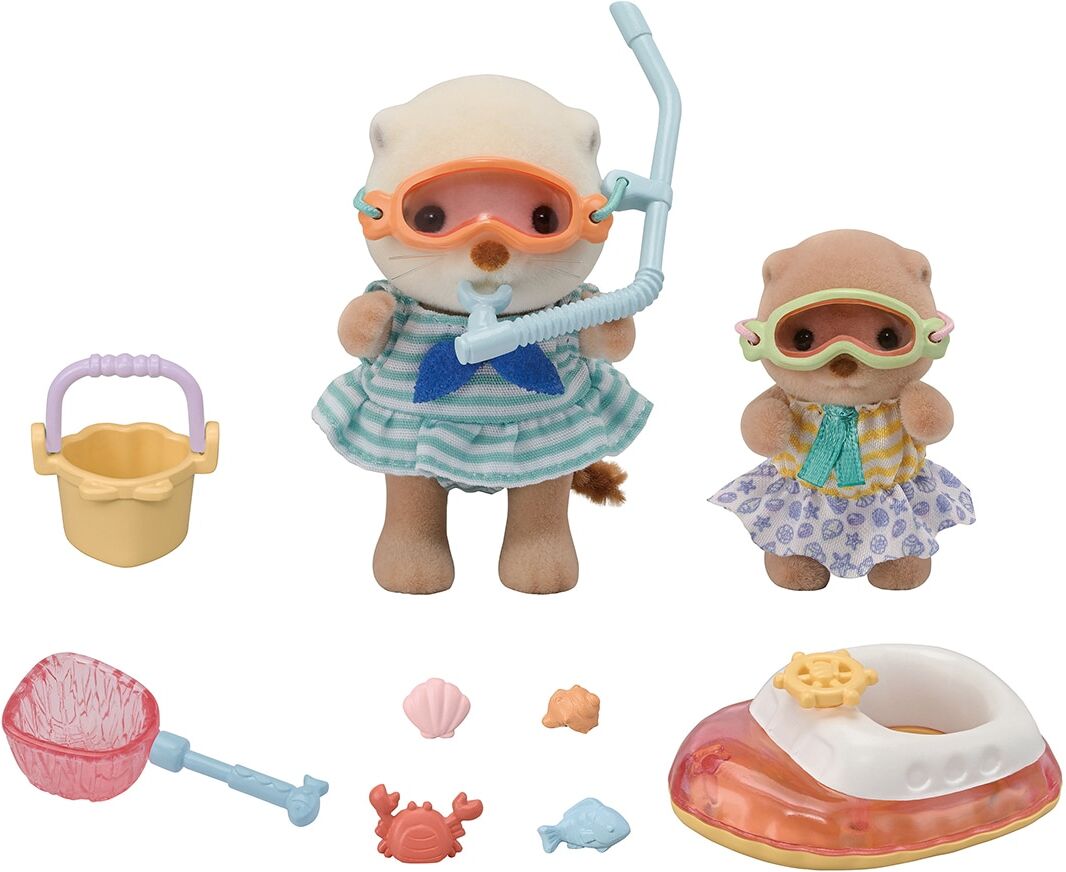 Sylvanian Families Set Hermanas Nutria Marina .