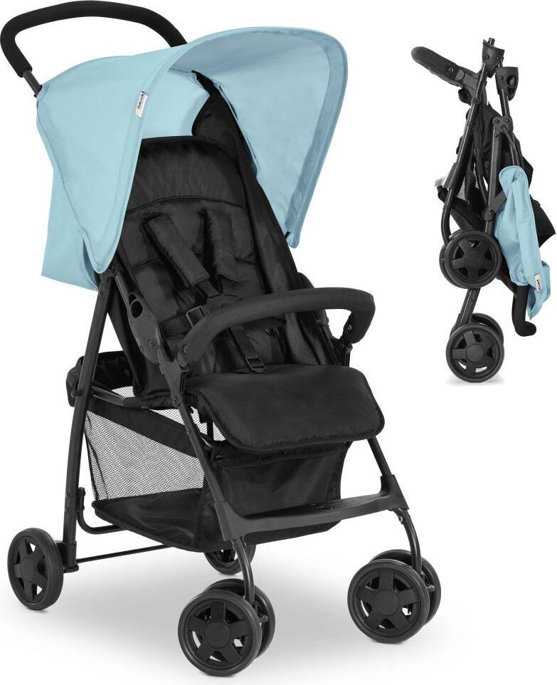 Hauck Sport kinderwagen blau/zwart - lichtgewicht - geschikt tot 18 kg