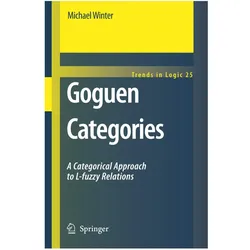 Goguen Categories, Fachbücher von Michael Winter