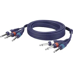 DAP FL21 - 3 mono Jack to 3 mono Jack 1,5 m