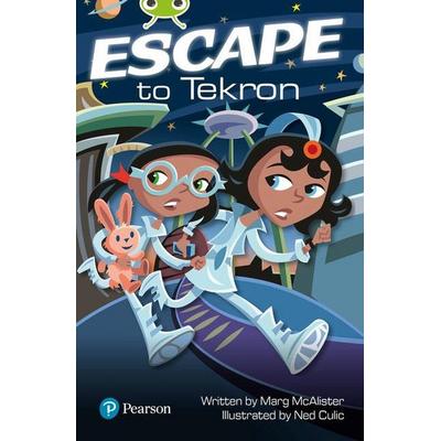 Bug Club Independent Fiction Year Two Lime Plus A Escape to Tekron, Taschenbuch von Margaret McAllister, Pearson ELT, 978-0-435-19421-5