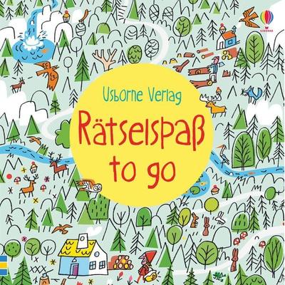 Rätselspaß to go, Taschenbuch von Sarah Courtauld,Alex Firth, Usborne, 978-1-78232-297-9
