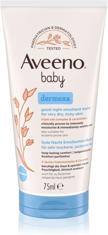 Aveeno Baby Dermexa Baume émollient pour bien dormir 75 ml