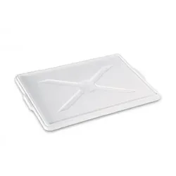 Giganplast Deckel für Service/Euro Box aus Polypropylen cm 60x40. Neutral. Packung mit 6 Stück.