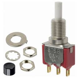 C & K Switches 8168SHZGE2 Pushbuttons 8060 Series Drucktaster 28 V/DC 1 x Ein/(Ein) 1 St. Bulk
