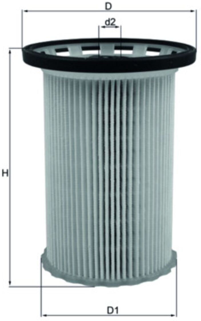 Kraftstofffilter MAHLE KNECHT KX 341