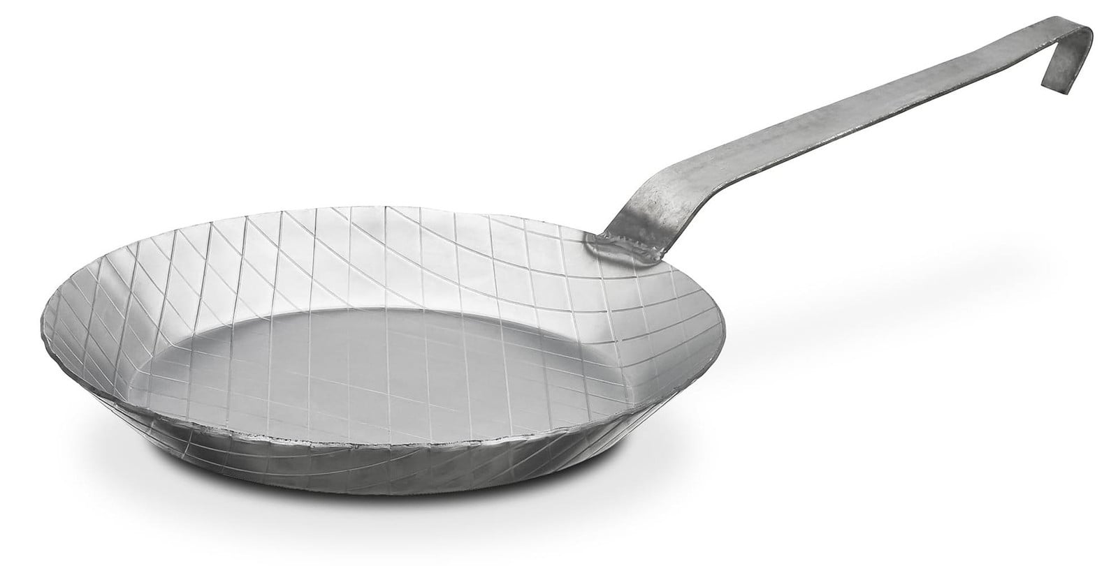 Gsw Gastro Traditioneel Koekenpan, Gietijzer en Aluminium, Diameter: 28 cm, Grijs/Zilver