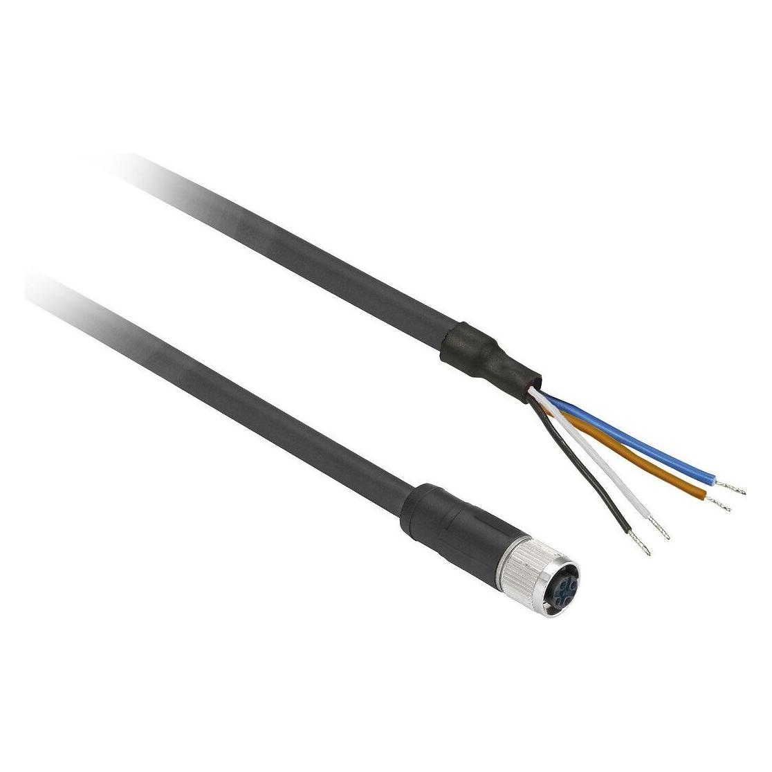 TE Sensors pre-wired connectors XZ - straight femal (XZCPV1141L10)