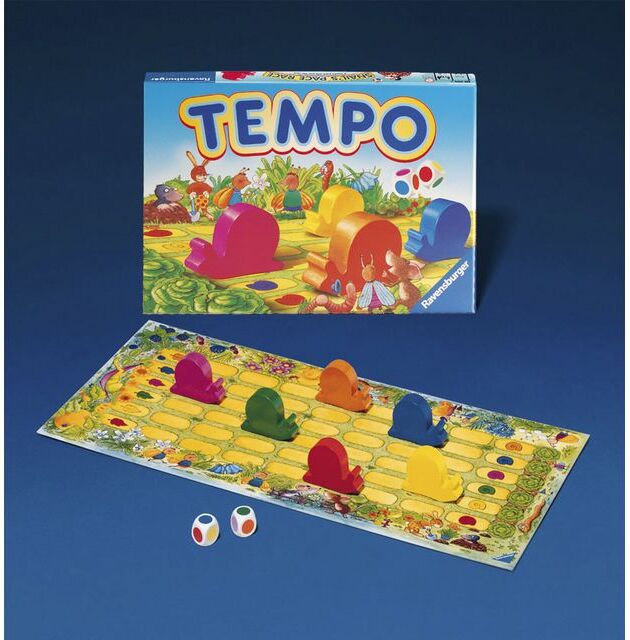 NO BRAND Tempo, brädspel, trä, 2 till 6 spelare