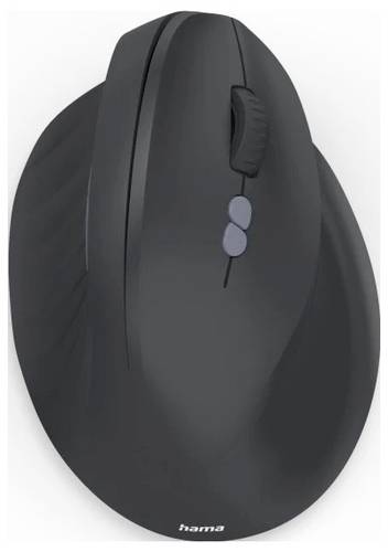 Hama EWM-500R Maus Kabellos Optisch Schwarz 7 Tasten 1800 dpi Ergonomisch
