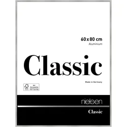 Nielsen Aluminium-Bilderrahmen Classic  60 x 80 / Silber Matt